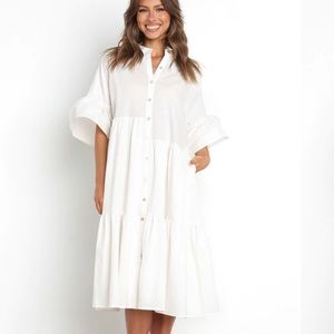 Petal & Pup Cadagon Dress - White